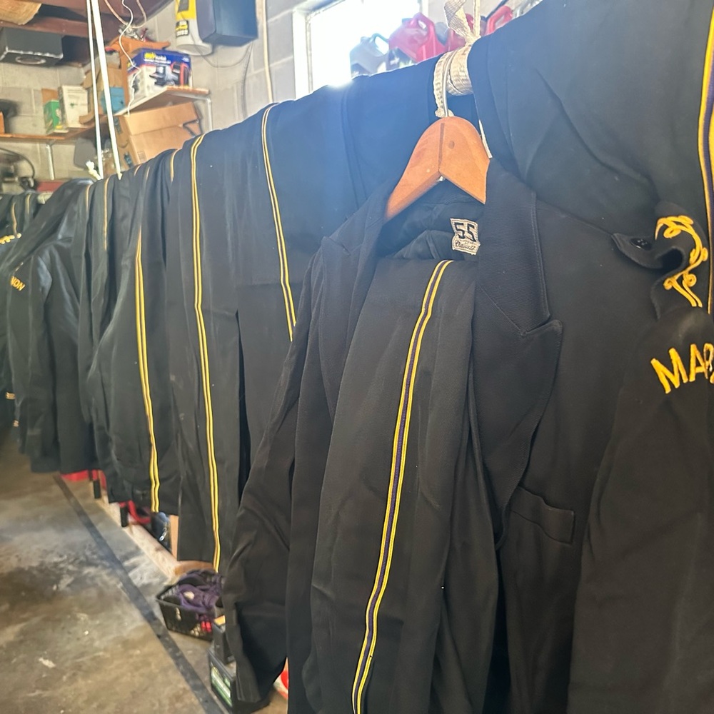Vintage marching band uniforms Halloween costumes-high quality